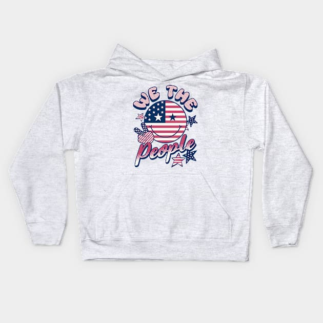 We The People Kids Hoodie by Quotigner